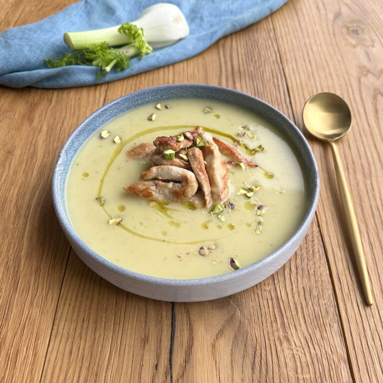 Fenchelschaumsuppe mit Putenbrust histaminintoleranz