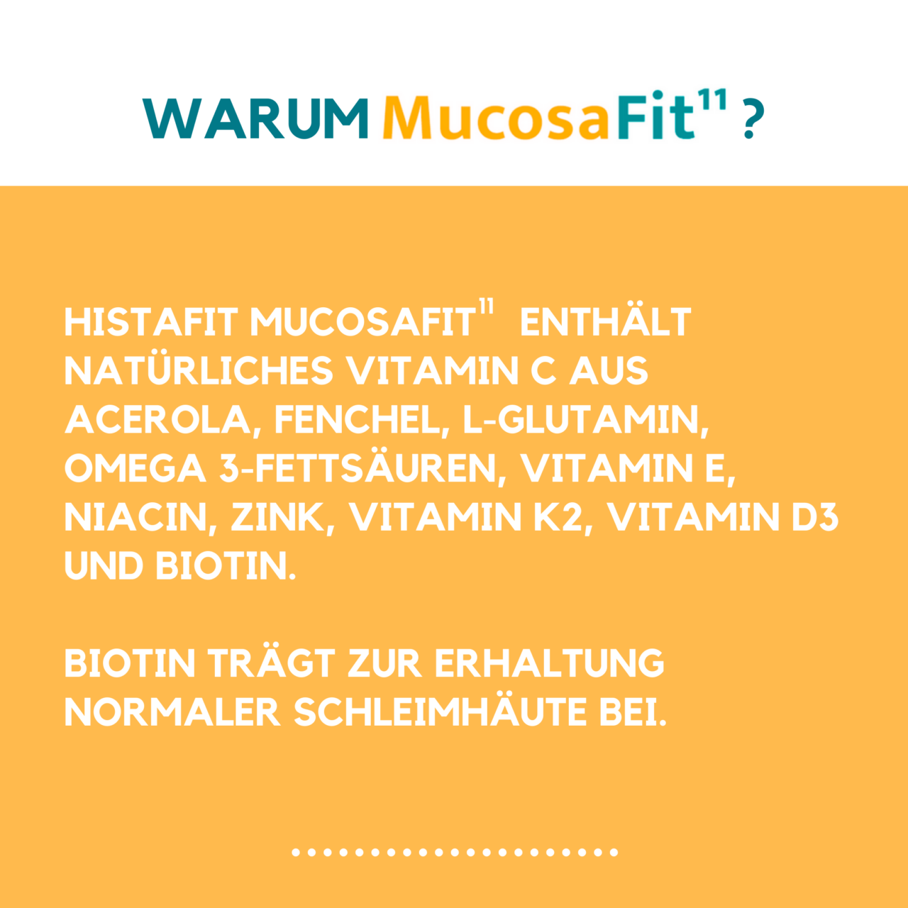 HistaFit MucosaFit11