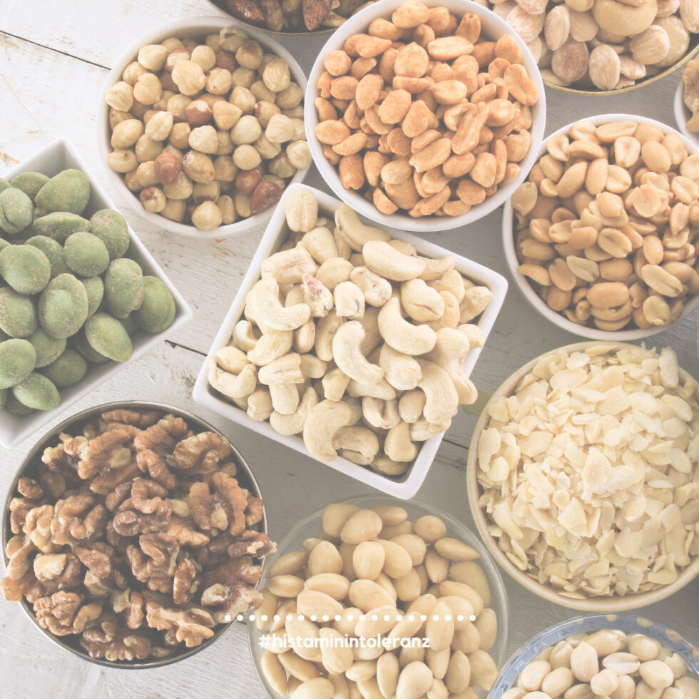 Nüsse und Samen bei einer Histamin-Intoleranz