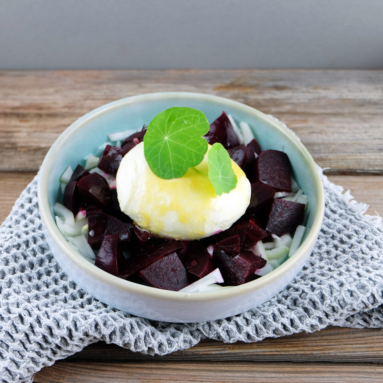 Rote Bete Salat mit Mozzarella - HistaFit