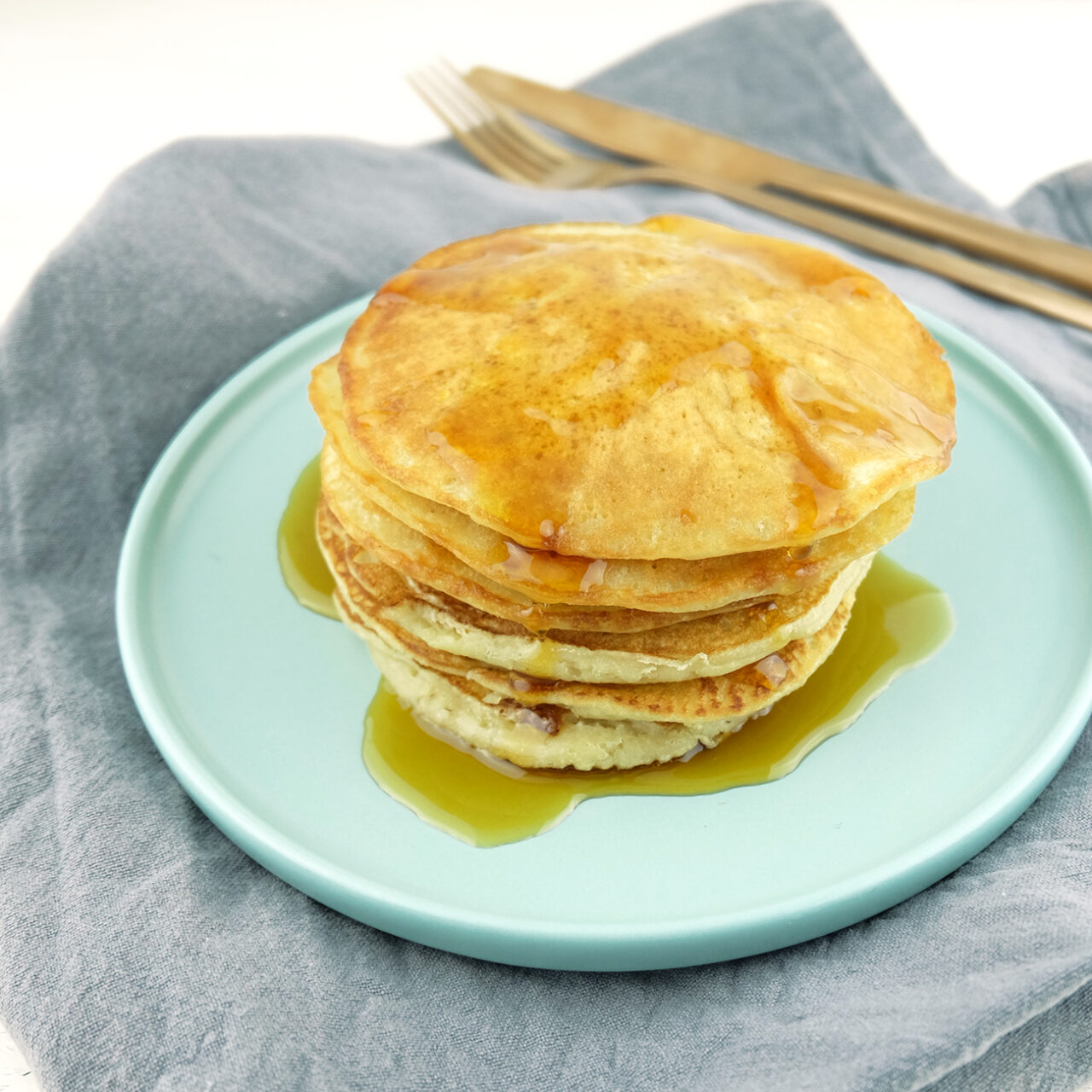 Vegane Pancakes mit Ahornsirup HistaFit