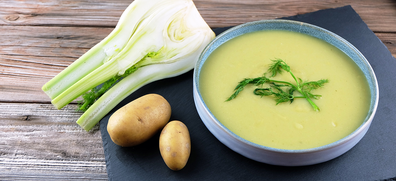 histaminarme Kartoffel-Fenchel-Suppe