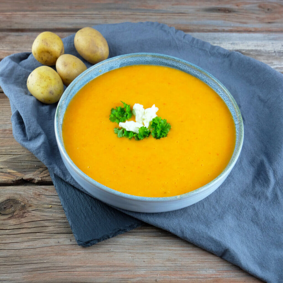 Kartoffel-Paprika-Ingwer-Suppe - HistaFit
